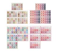 EcoGleam 75 registri biblici laminati per una facile navigazione (rosa)