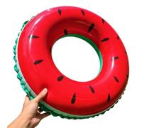 EcoGleam Anello da nuoto per bambini 50 cm in PVC resistente all'usura | Anello galleggiante per piscina Baby da 50 cm in PVC spesso, design frutta, valvola a doppia tenuta, leggero e portatile