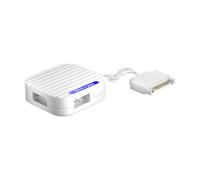 EcoGleam ARGB - Controller 5 V 3 Pin a SATA - Cavo di espansione per ventola PC (bianco)