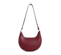 EcoGleam Borsa a tracolla da donna, a mezzaluna, in poliuretano, con