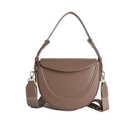 EcoGleam Elegante borsa a tracolla in pelle PU, grande borsa per il | Elegante borsa da donna a forma di sella vintage per pendolari, viaggi e shopping