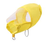 EcoGleam Paraorecchie per animali domestici, tappi da bagno con deflettore trasparente per bagno, cura, nuoto (L)