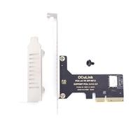 EcoGleam PCIE 4.0 X16 a 1 porta Oculink SFF-8612 Split Bifurcation Card PCIe Gen4 64 GB
