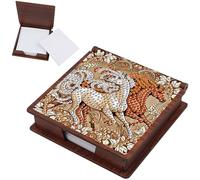 EcoGleam Set di 160 fogli per la scrivania con cavalli e diamanti