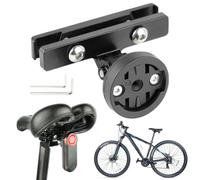 EcoGleam Staffa Reggisella Fanale Posteriore per Bici con Angolo Regolabile | Staffa reggisella per fanale posteriore, angolo regolabile, 8 pezzi accessori, lega alluminio, supporto MTB