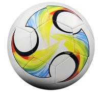 EcoGleam Taglia 5 Pallone da calcio PVC cucito a macchina, impermeabile,