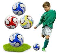 EcoGleam Taglia 5 Pallone Gonfiabile da Gioco in PVC Cucito a Macchina