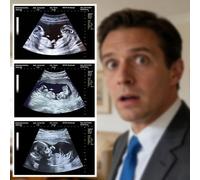 Ecografia falsa personalizzata - Scherzo ecografico ecografico ecografico realistico per gravidanza, Scansione di gravidanza falsa personalizzata 12 settimane gemelli