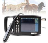 Ecografo Veterinario Impermeabile per Gravidanza,Test Di Gravidanza Animali Portatile Ad Alta Precisione Con Sonda Rettale 6,5 mhz,Per Bovini,Cavalli,Cammelli Ed Equini