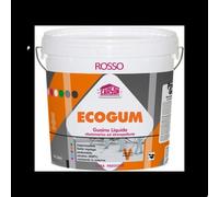 Ecogum elastomerica guaina liquida rosso lt 14 guaina elastica per esterni