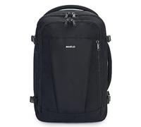 ECOHUB - Bagaglio a mano per voli Ryanair, 40 x 20 x 25 cm, Nero , 40x20x25cm