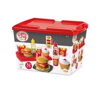 Ecoiffier 100% Chef Set Hamburger 25 Accessori