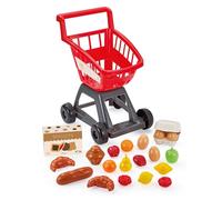 Ecoiffier - 1205 - Carrello per la Spesa per Bambini - per Fare Come i Grandi - con i Suoi Accessori - dai 18 Mesi - Giocattolo in plastica Resistente - Divertente e Pratico