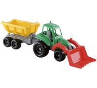 Ecoiffier 327 - Trattore con rimorchio, Gioco da Spiaggia