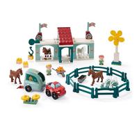 Ecoiffier Abrick Riding Center Construction Game Multicolor Bambini