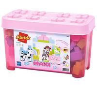 Ecoiffier Farm Animali Maxi Abrick Box Fattoria con 50 mattoncini, Multicolore, 7880