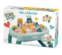 Ecoiffier BB Abrick Primo Tavolo di Attività Blocchi con Mattoncini