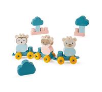 Ecoiffier, BB Abrick trenino in valigetta con animaletti, + 12 mesi, 7600007923