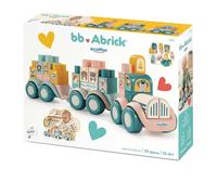 Ecoiffier BB Abrick Treno degli Animali con Mattoncini 51 pezzi