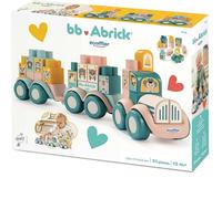 Ecoiffier BB Abrick Treno degli Animali con Mattoncini 51 pezzi