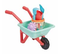 Ecoiffier - Carrello da Spiaggia per Bambini Completo a Tema Sardine - Include Secchiello, Annaffiatoio, Pala, Rastrello, Setaccio, Formina - Dai 18 Mesi - Giocattolo per Bambini - 263 - Garanzia