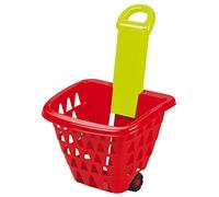 Ecoiffier- Carrello per Bambini 100% Chef - a Partire dai 18 Mesi - Made in France, Colore Rosso, 31,5 x 26 x 50 cm, 1232