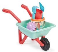 Ecoiffier - Carriola da spiaggia per bambini, decorata a tema sardina, secchio annaffiatoio, pala, rastrello, setaccio incluso - dai 18 mesi - giocattolo per bambini - 263 - Garanzia Francia Origine