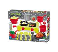 Ecoiffier - Chef Set Stoviglie Con Fornello 21 Pz