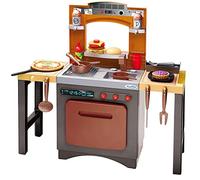 Ecoiffier Cucina Giocattolo Pizzeria, Multicolore, Small, 1693