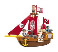 Ecoiffier Nave Pirata Di Mattoncini