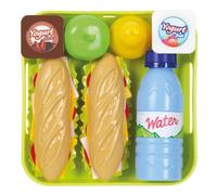 Ecoiffier Sandwich Set with Tray and Accessories (Multi-Colour)