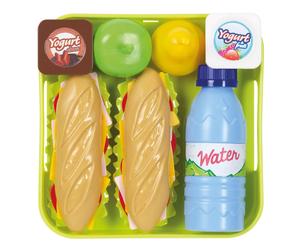 Ecoiffier Sandwich Set with Tray and Accessories (Multi-Colour)