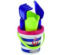 Ecoiffier- Secchio 12 cm Completo Marino, Multicolore, 221