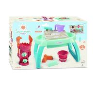 Ecoiffier - Tavolo sabbia e acqua per bambini - 3 scomparti con molti accessori inclusi - da 18 mesi - Giocattolo per bambini - 4603 - Garanzia Francia Origine