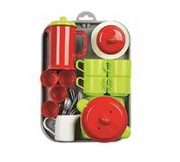 Ecoiffier - Vassoio Set Pranzo, 7600000972, +18 Mesi, Accessori tavola, Servizio da 4