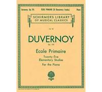 Ecole Primaire (25 Elementary Studies), Op. 176 - Duvernoy - Pianoforte