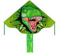 Ecoline 102159 Monofilo Aquilone statico Semplice volantino T-Rex Larghezza est