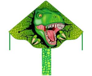 Ecoline 102159 Monofilo Aquilone statico Semplice volantino T-Rex Larghezza est
