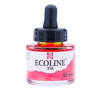 Ecoline Bottiglia di acquerello liquido 30 ml Carmine 318 (11253181)