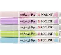 Ecoline Brush pen X12 Pennarelli acquerello Pastel 5 pezzi