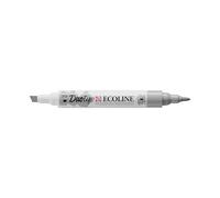 Ecoline Craftelier Duotip Aquarellstift, doppelte Spitze, Kaltgrau 717