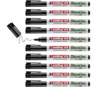 EcoLine edding-Pennarello indelebile, colore: nero