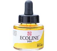 ECOLINE ROYAL TALENS ACQUARELLO ACQUERELLO LIQUIDO ACQUARELLI ACQUERELLI LIQUIDI NUOVO FLACONE 30ML (205 - GIALLO LIMONE)