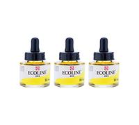 ECOLINE ROYAL TALENS ACQUARELLO ACQUERELLO LIQUIDO ACQUARELLI ACQUERELLI LIQUIDI NUOVO FLACONE 30ML (205 - GIALLO LIMONE)