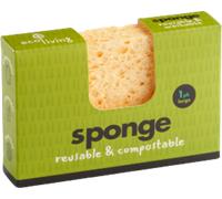 ecoLiving Spugna Compostabile - Large Single