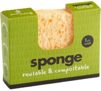 ecoLiving Spugna Compostabile - Wavy Single