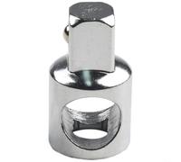EcoLivzen Adattatore da 3/8 a 1/2 in acciaio al cromo vanadio resistente | Design con asta scorrevole, uso diretto della barra, lunghezza 43 mm, apertura 16 mm, misura precisa per gli strumenti