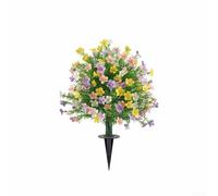 EcoLivzen Albero topiaria da giardino esterno 60 cm per percorso prato | Plastica resistente ai raggi UV, colori vivaci, resistente allo sbiadimento, alla pioggia, al vento, look verde tutto l'anno