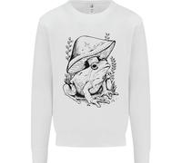 Ecologia Della Fauna Selvatica Un Ranocchio E Un Funghi Felpa Per Bambini