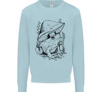 Ecologia Della Fauna Selvatica Un Ranocchio E Un Funghi Felpa Per Bambini